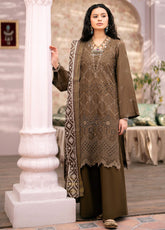 Mehru By Mahnur Embroidered Lawn Unstitched 3 Piece Suit - MHN24ML 3A